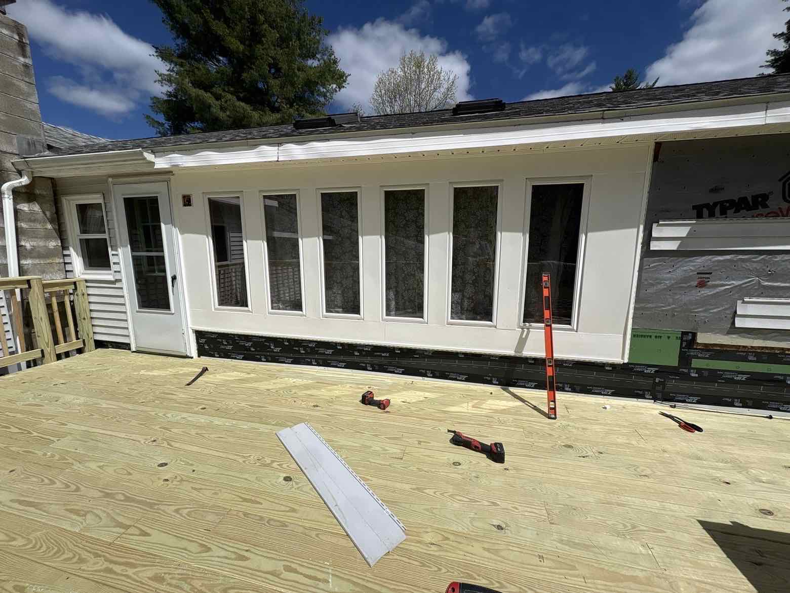 Windows In, Siding Next