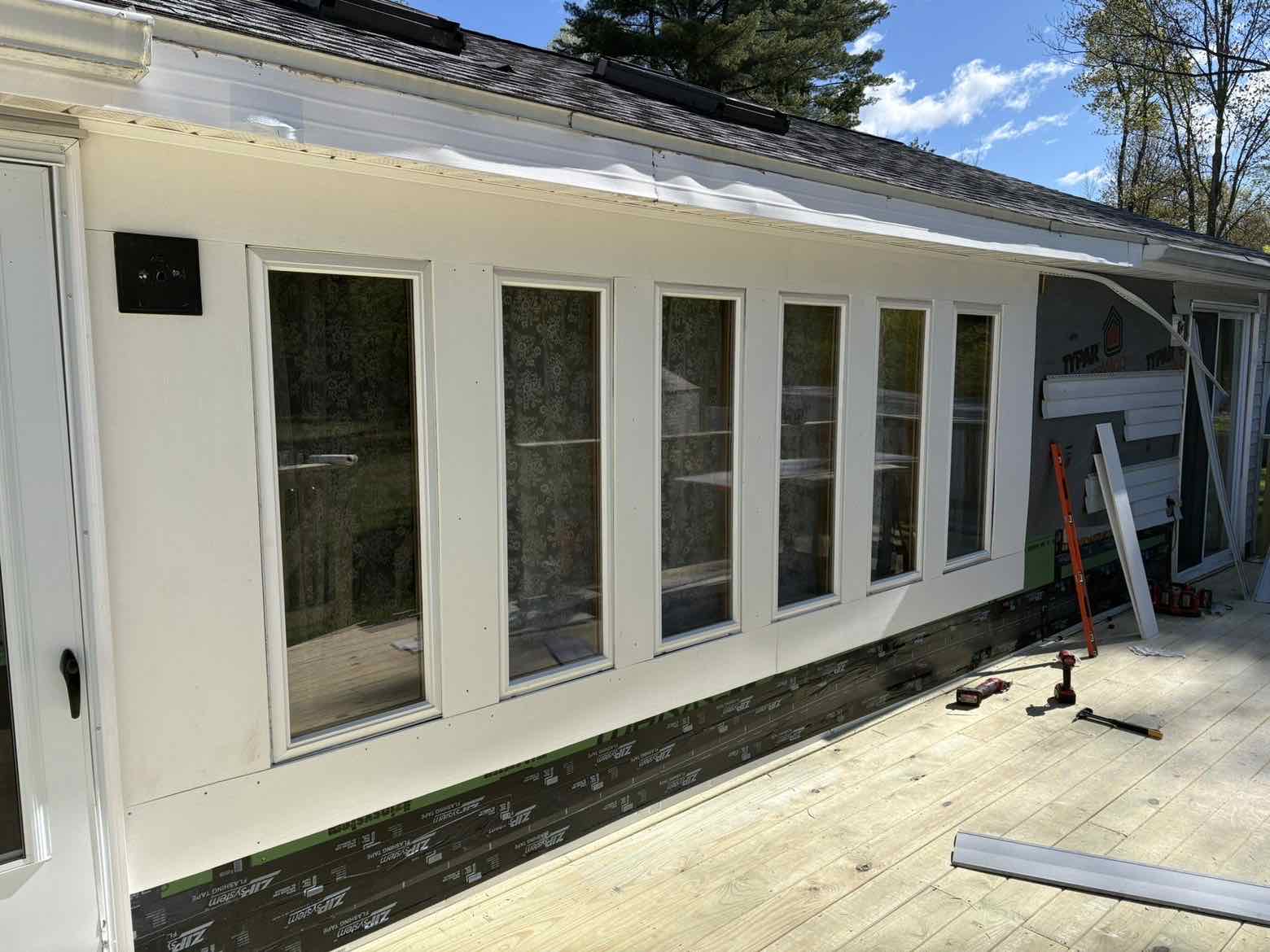New Sunroom Windows