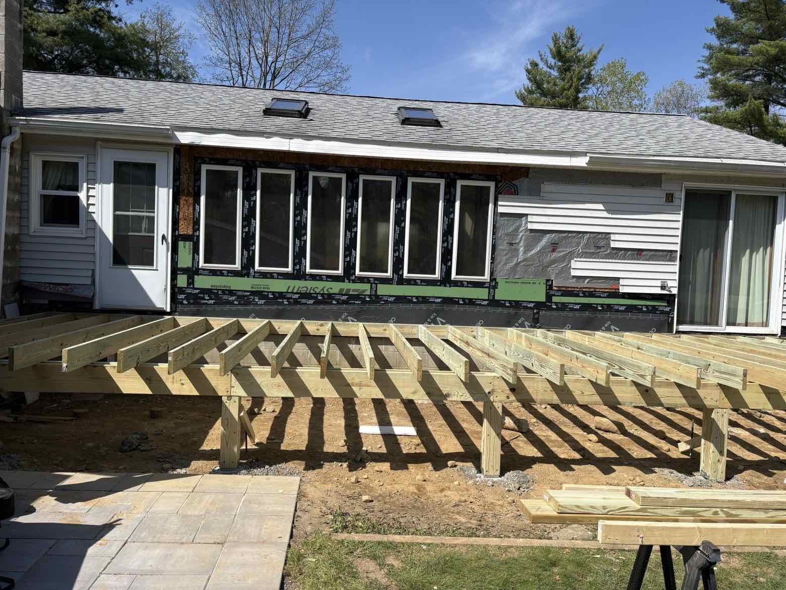 Deck Framing - Joists Set