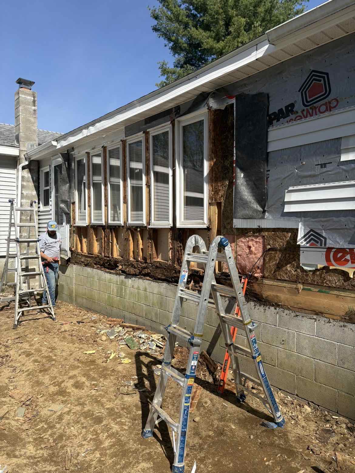 Exposed Rot - Closer Look