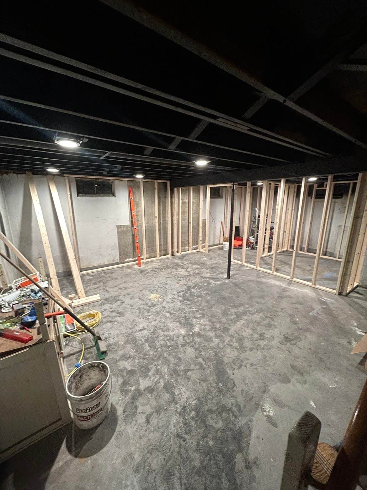 Basement Framing & Renovation