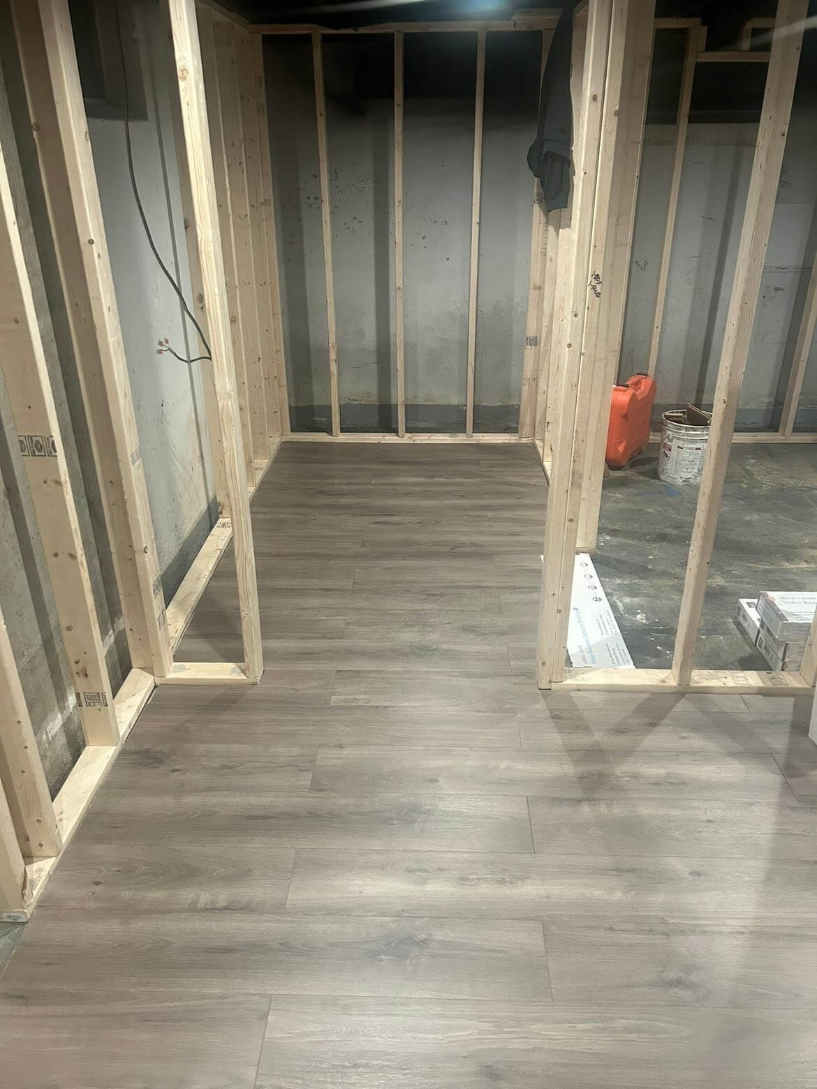 Basement Flooring Installation